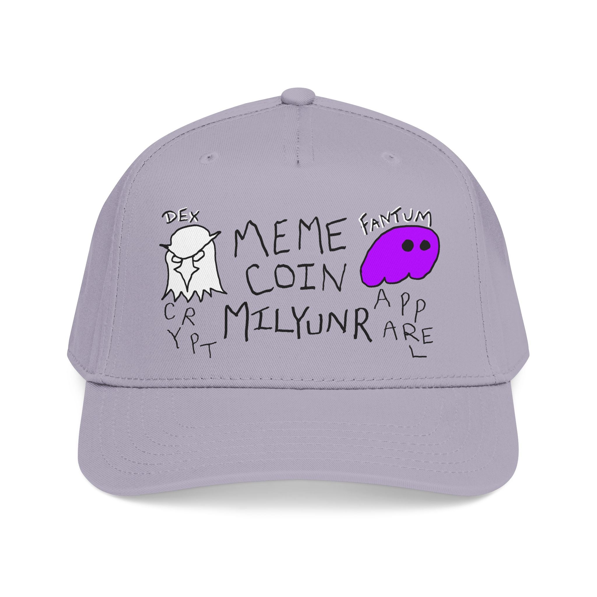 Meme Coin Millionaire Baseball Cap — Crypto Art Snapback