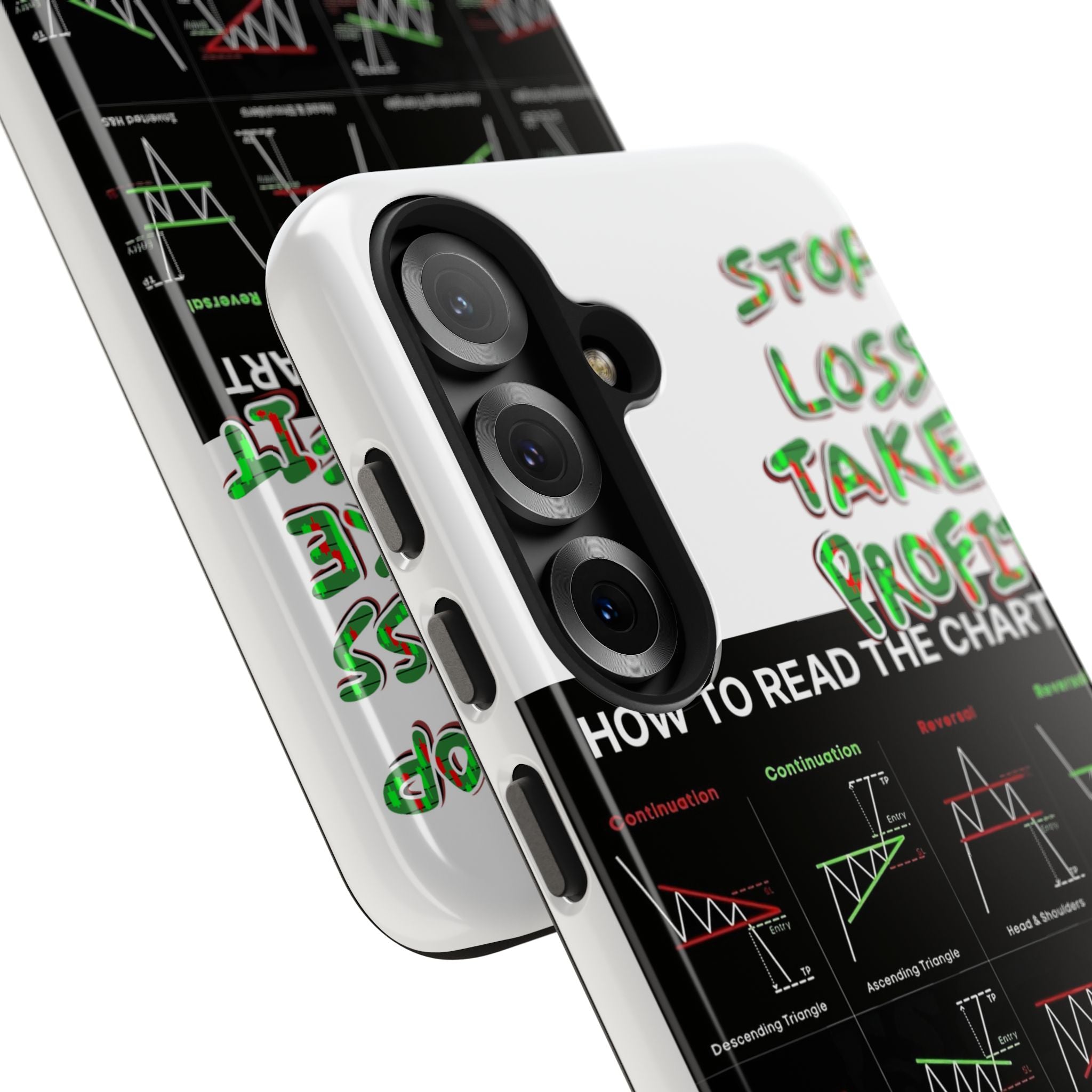 Charted Tough Phone Case — “Crypt Apparel” Trading Chart Guide