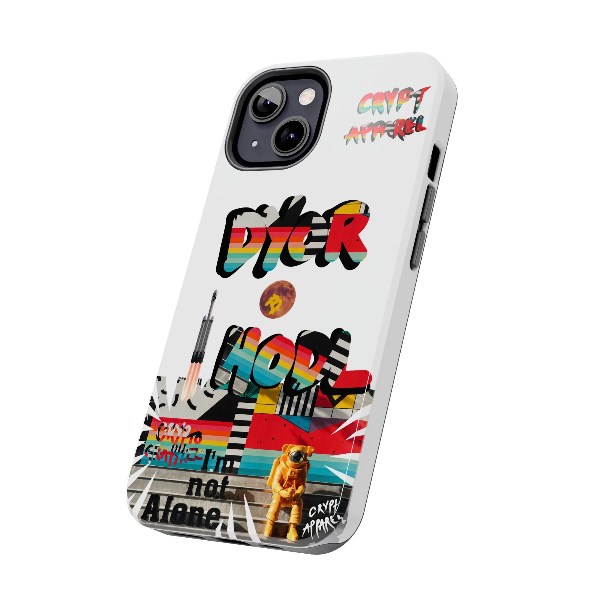 Urban Jungle Tough Phone Case — Crypt Apparel Collage Protective Cover