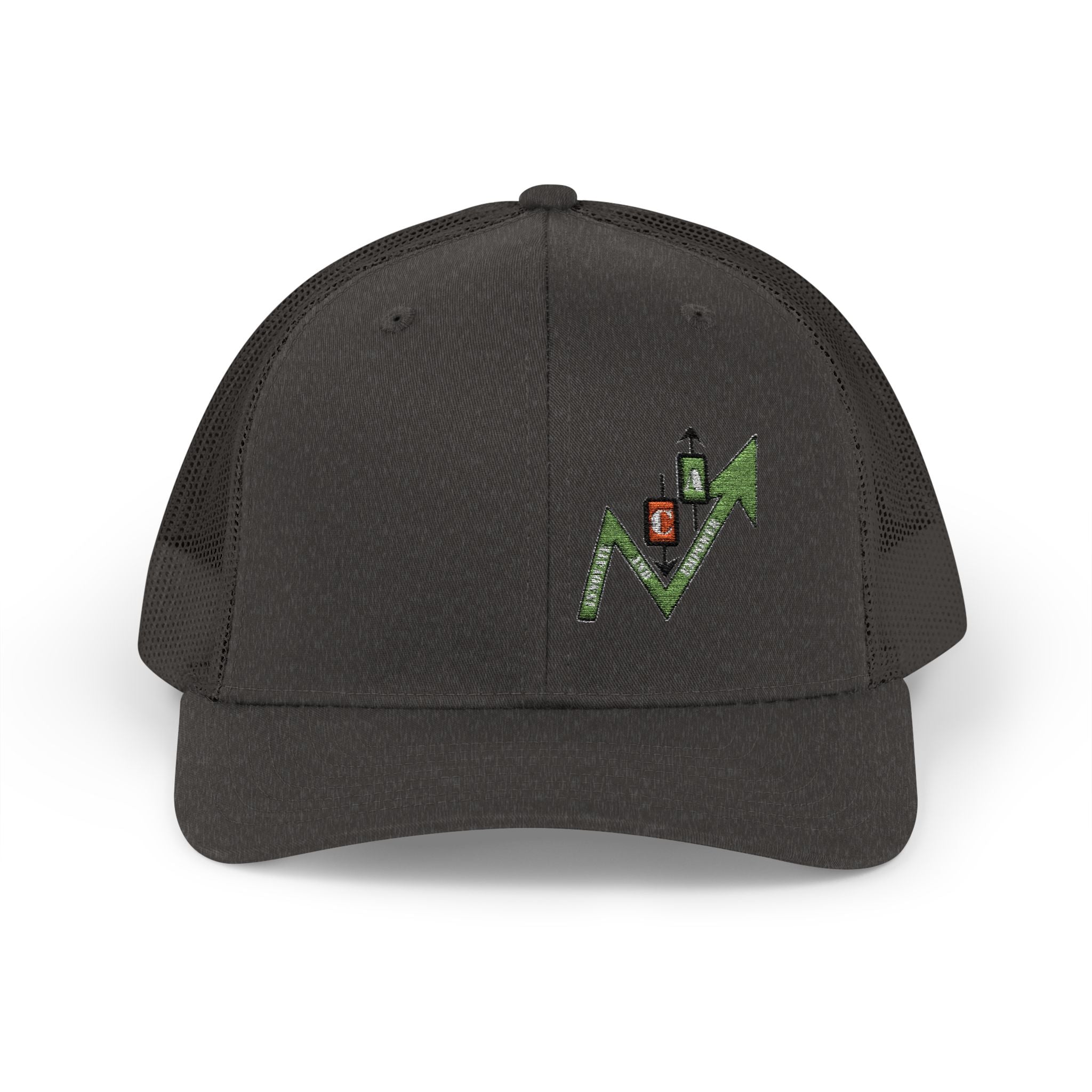 Crypt Apparel Arrow Logo Snapback Cap – Stock Market Trader Trucker Hat