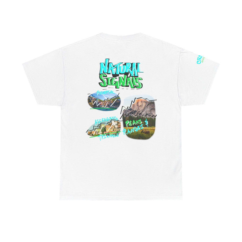 Natural Signals Graphic Tee — "Crypt Apparel" & "Nature Signals" Streetwear T‑Shirt