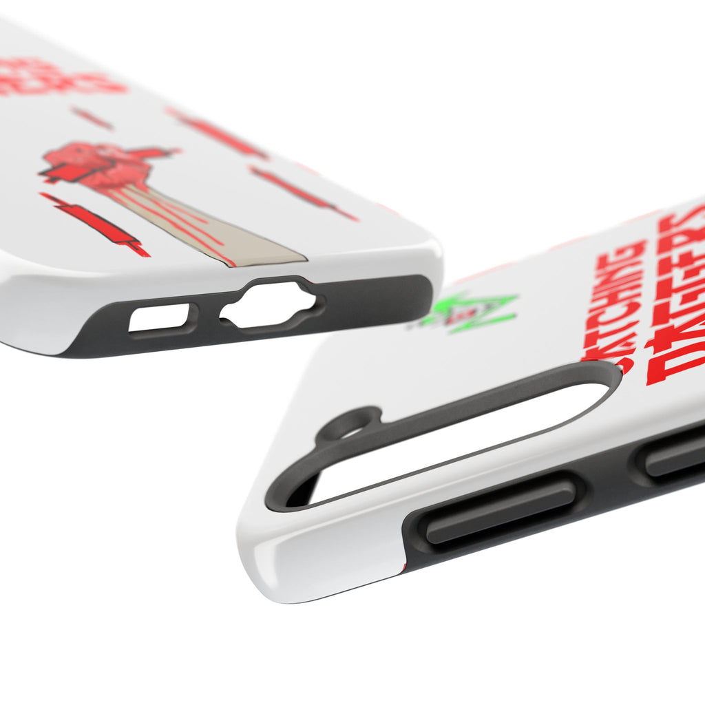 Catching Daggers Tough Phone Case — Crypt Apparel Graphic Protective Cover