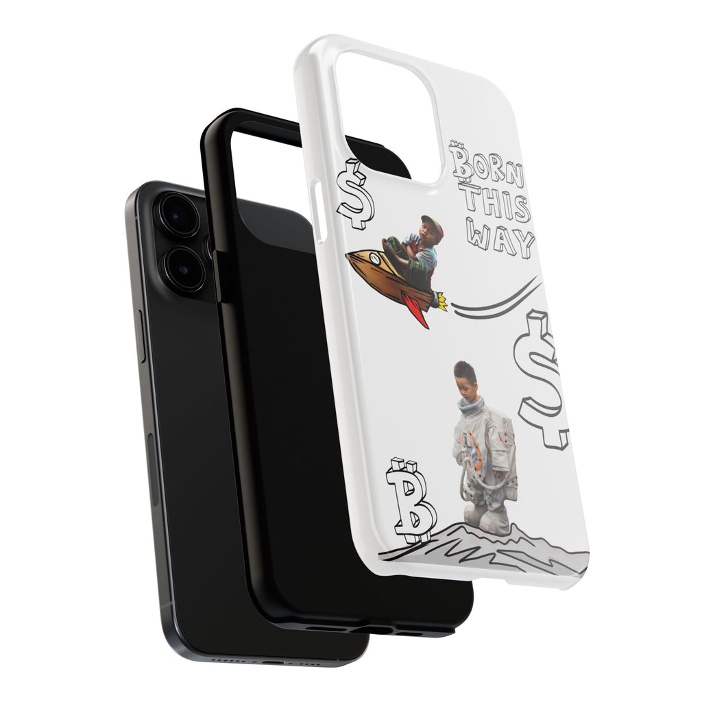 Born This Way Phone Case — "Crypt Apparel" Crypto Protective Case