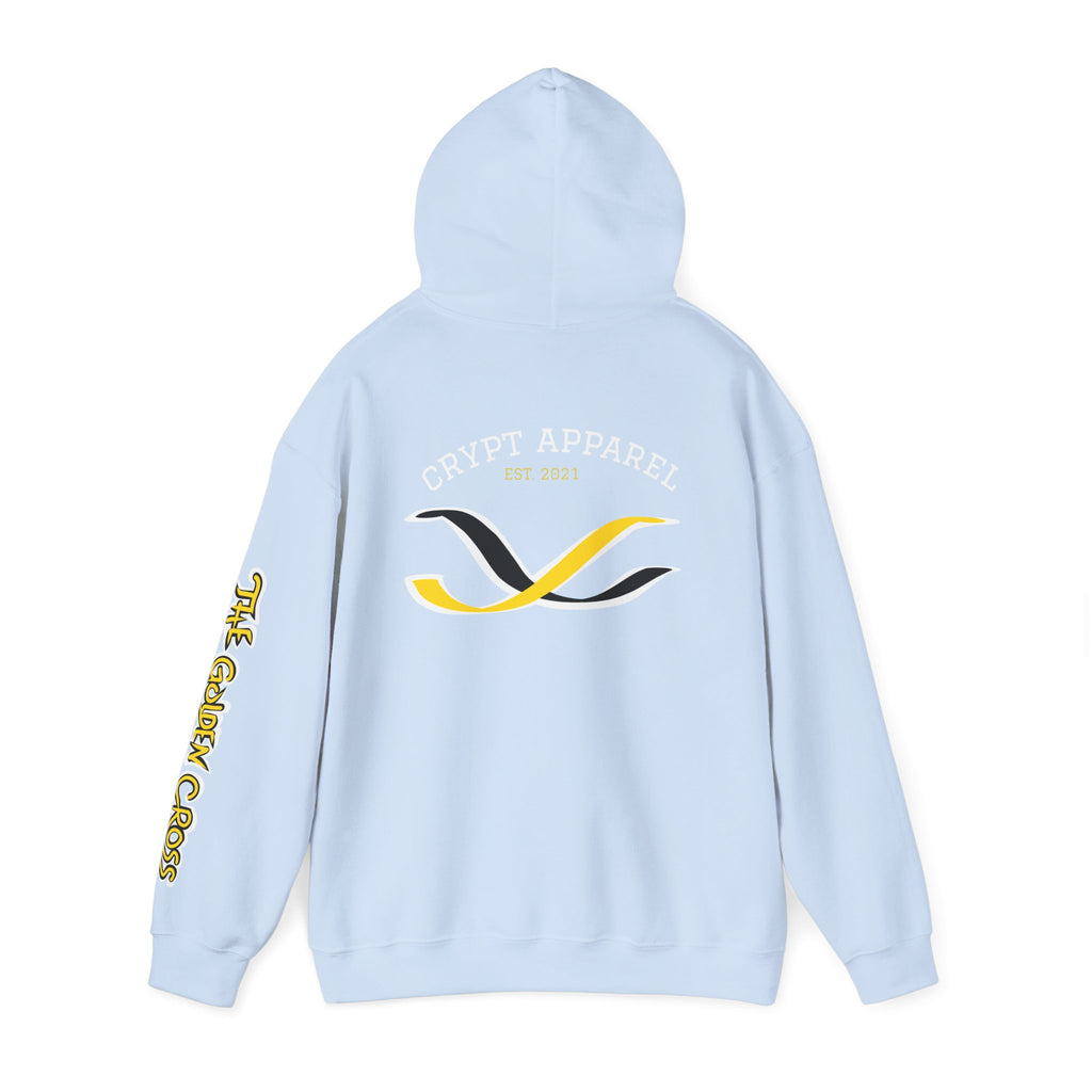 Golden Cross Bull Market Hoodie — Crypto Apparel 'The Golden Cross' Streetwear Hoodie