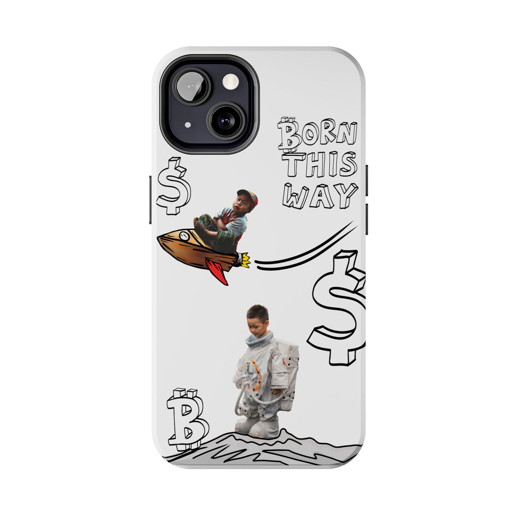 Born This Way Phone Case — "Crypt Apparel" Crypto Protective Case