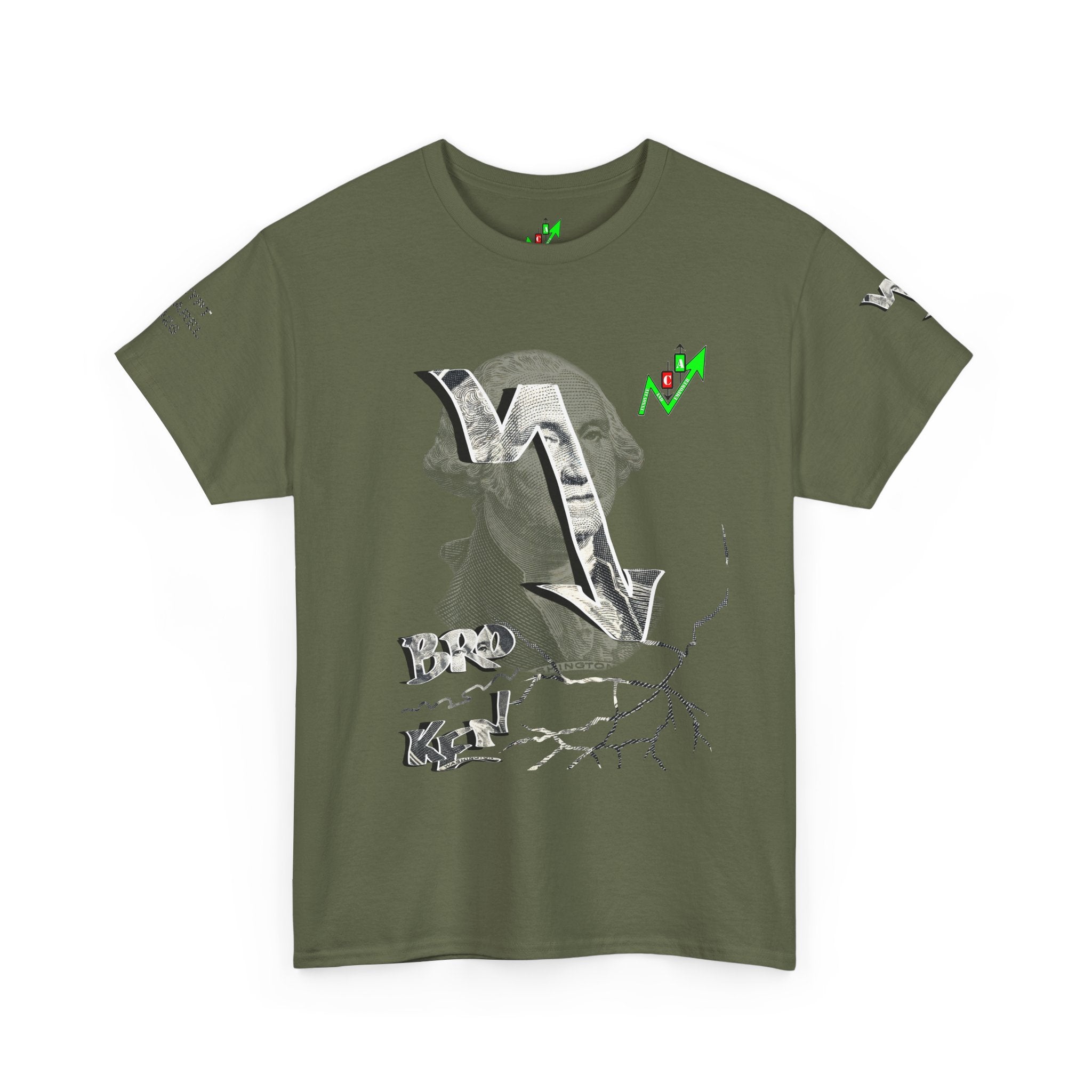 Brokenomics Crypto Graphic Tee — Straight to Zero trading tee "Crypt Apparel"