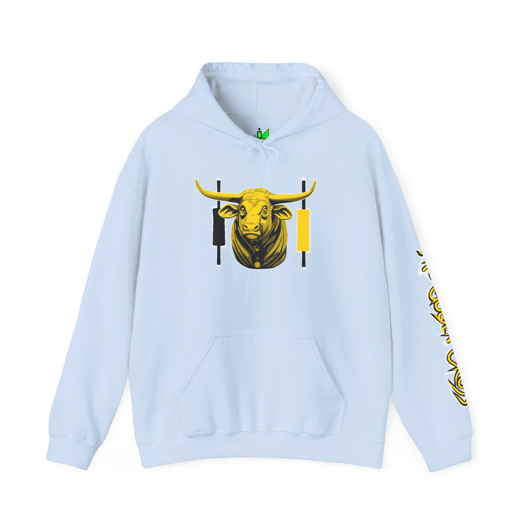 Golden Cross Bull Market Hoodie — Crypto Apparel 'The Golden Cross' Streetwear Hoodie