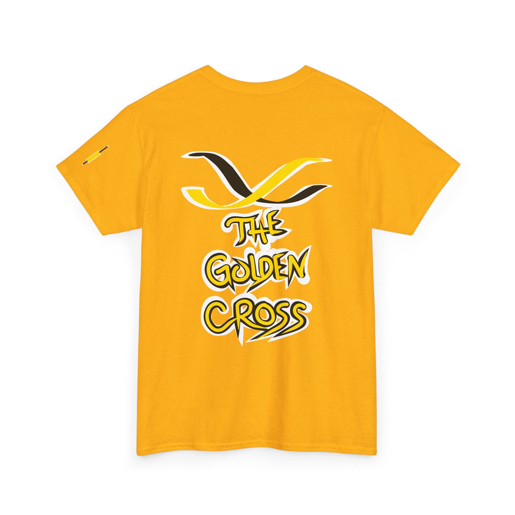 Golden Cross Bull Market Tee — "Crypt Apparel" Crypto Trading Stock Trading T-Shirt