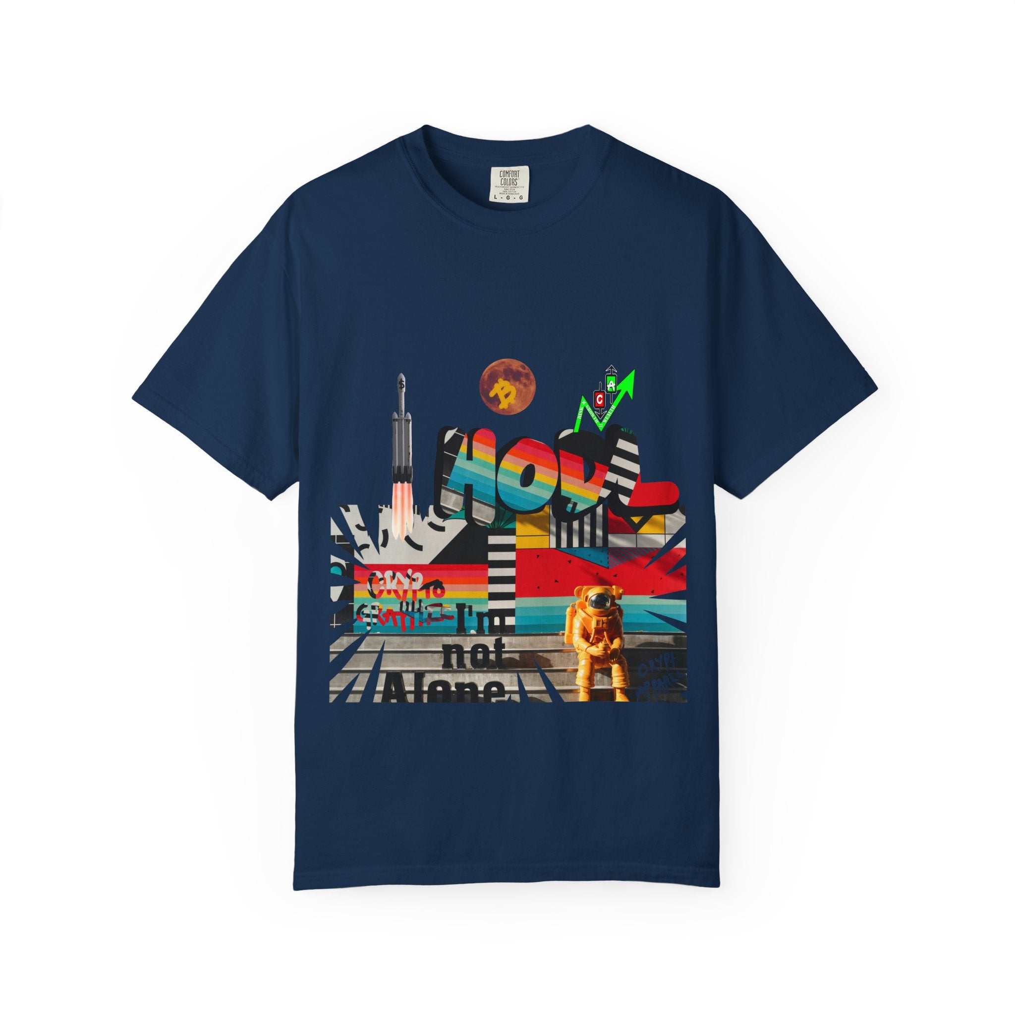 Urban Jungle Crypto Collage T-Shirt | Crypt Apparel Graphic Streetwear