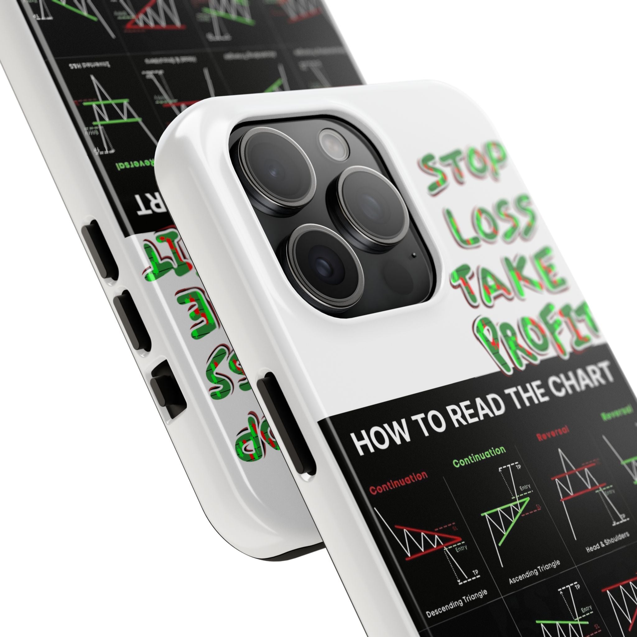 Charted Tough Phone Case — “Crypt Apparel” Trading Chart Guide
