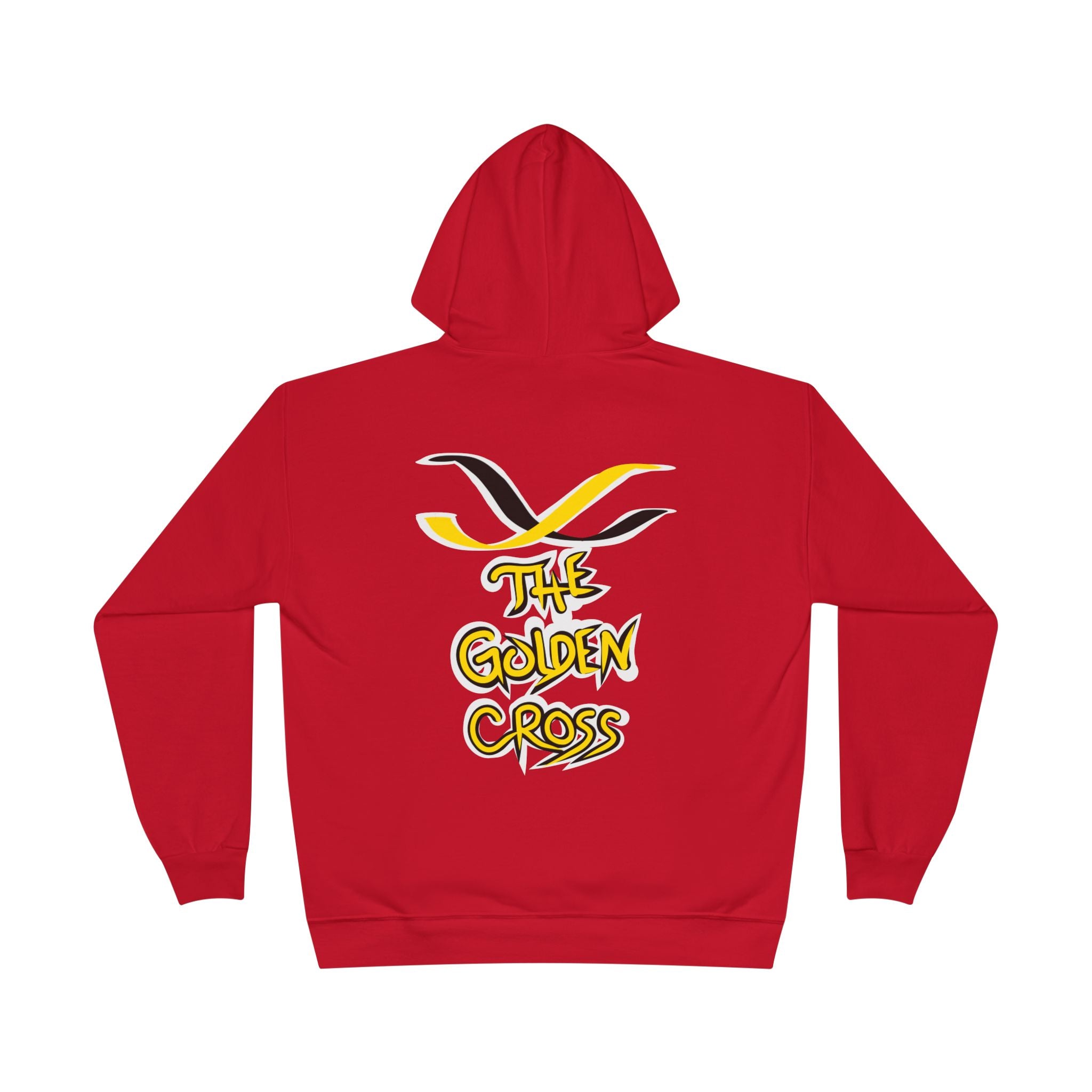Golden Cross Bull Market Hoodie — 'Crypt Apparel' Crypto Trading Graphic Pullover