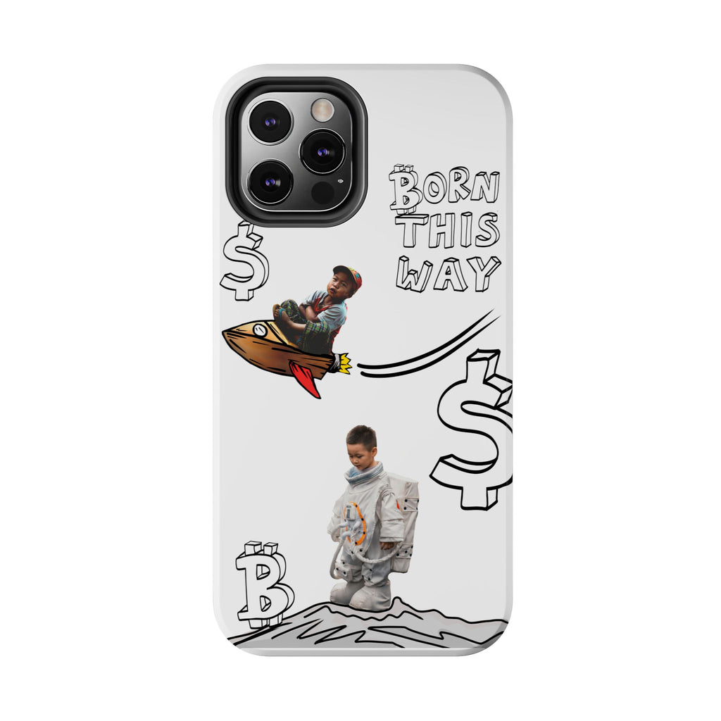 Born This Way Phone Case — "Crypt Apparel" Crypto Protective Case