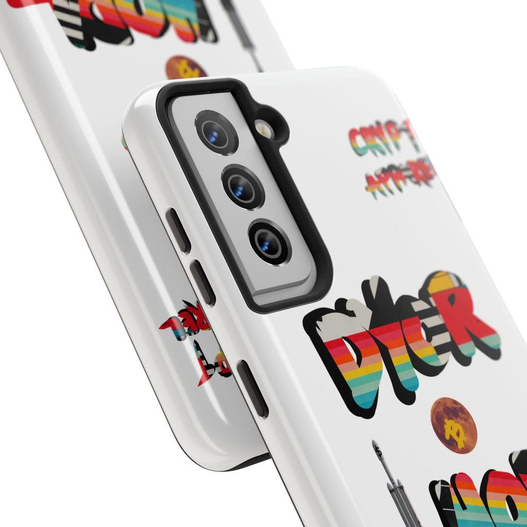 Urban Jungle Tough Phone Case — Crypt Apparel Collage Protective Cover
