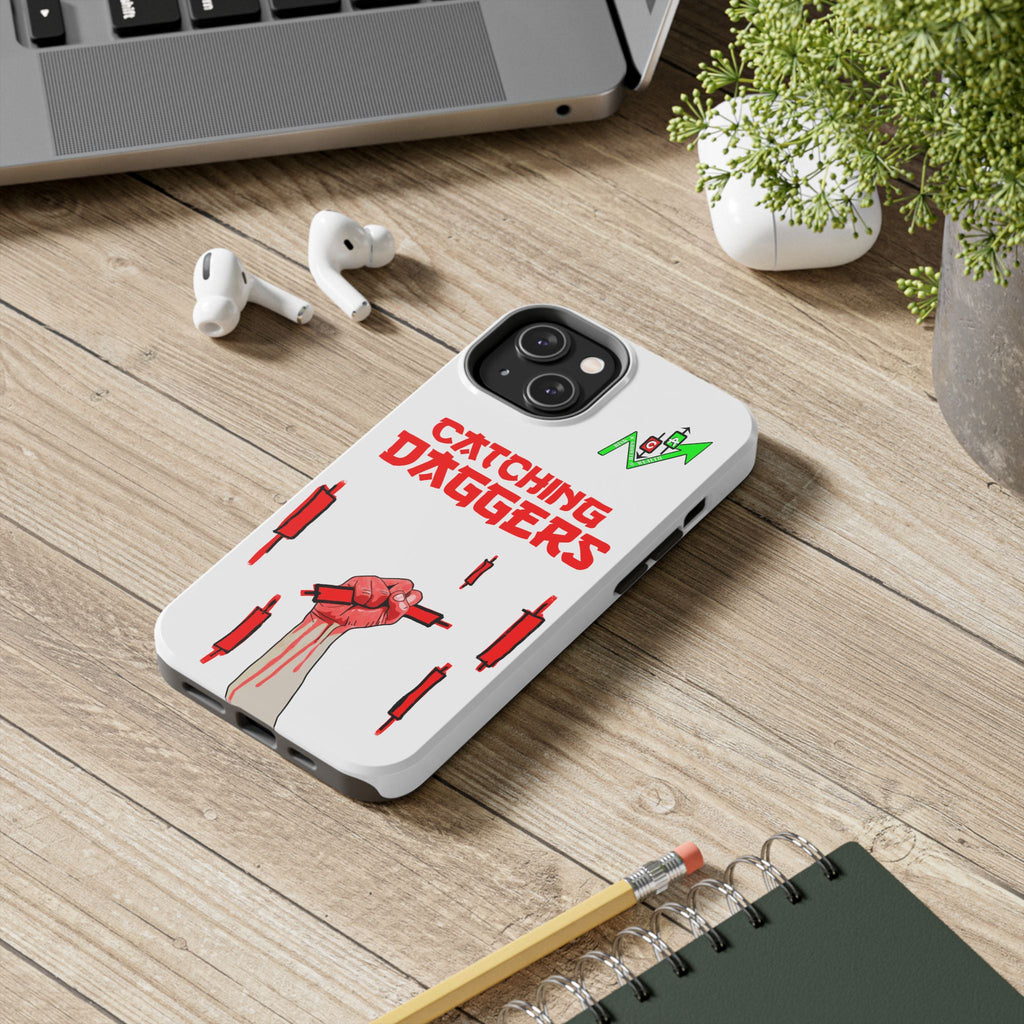 Catching Daggers Tough Phone Case — Crypt Apparel Graphic Protective Cover