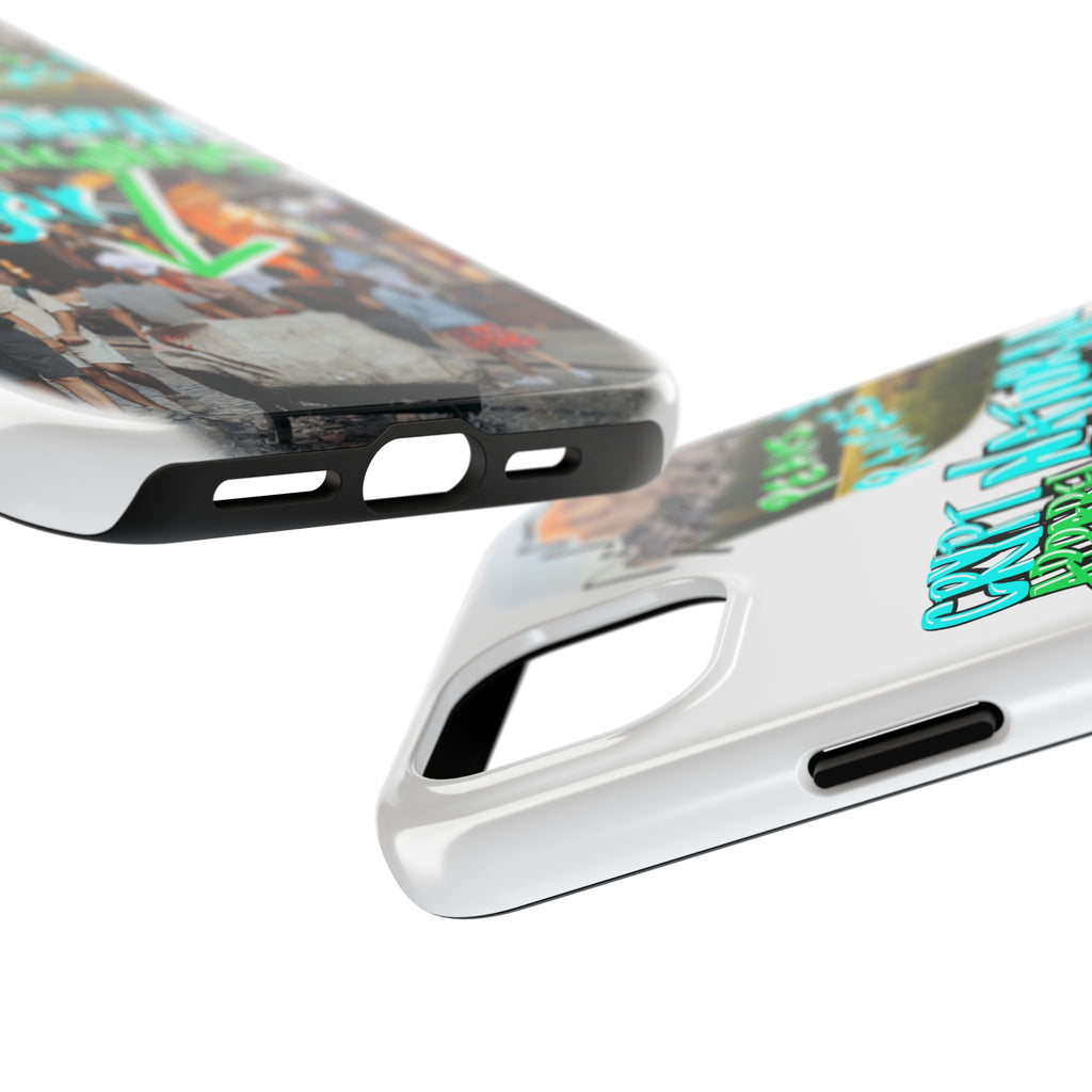 Natural Signals Tough Phone Case — Crypt Apparel Street Collage Design