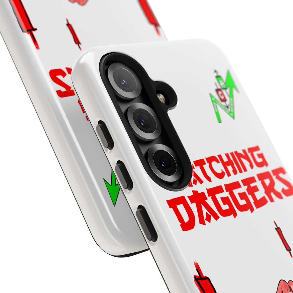 Catching Daggers Tough Phone Case — Crypt Apparel Graphic Protective Cover