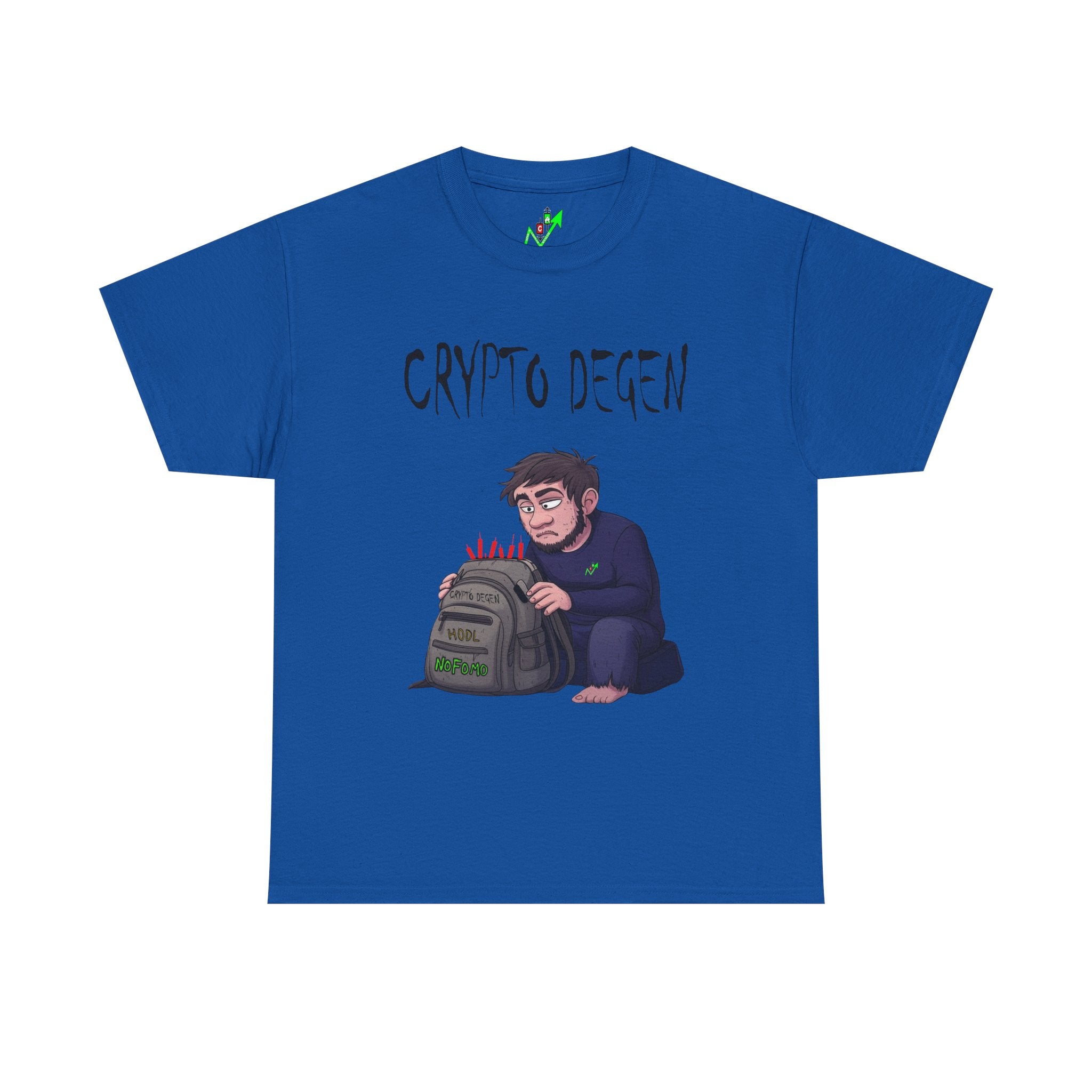 Crypto Degen T-Shirt — Crypt Apparel Graphic Tee