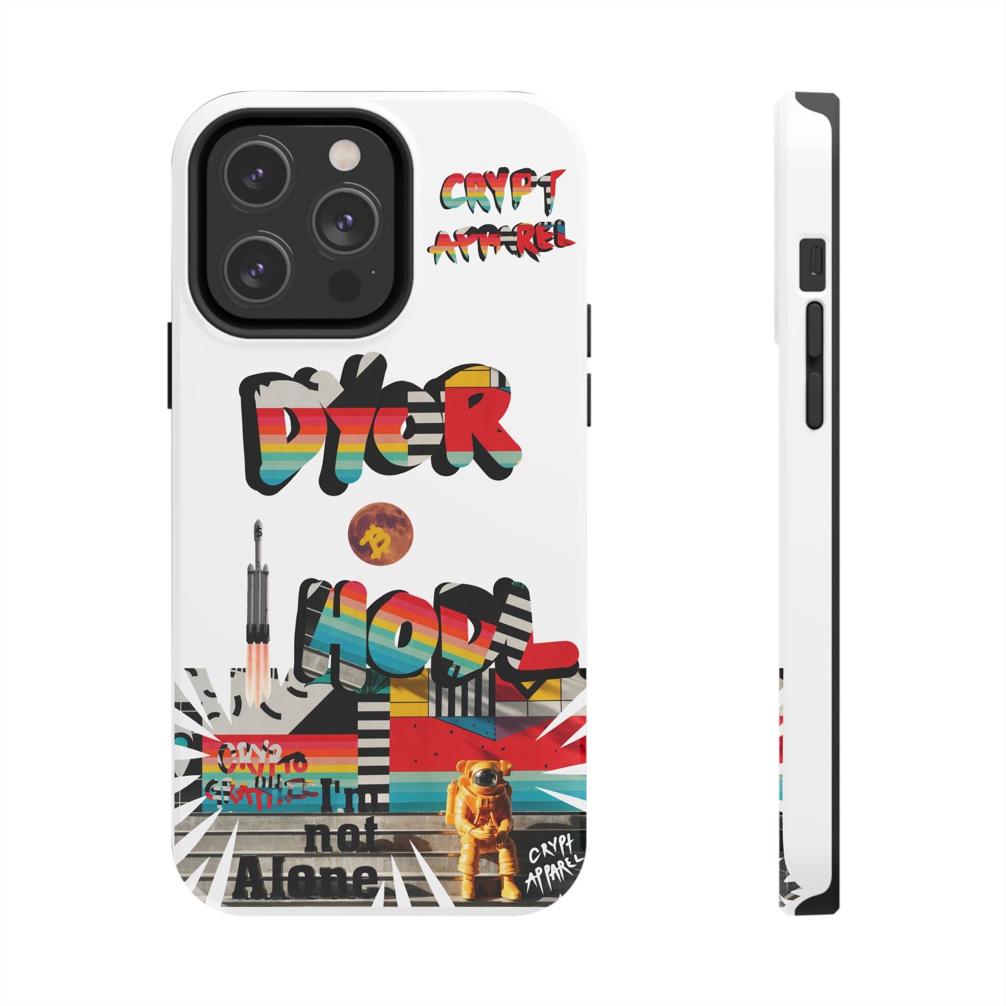 Urban Jungle Tough Phone Case — Crypt Apparel Collage Protective Cover