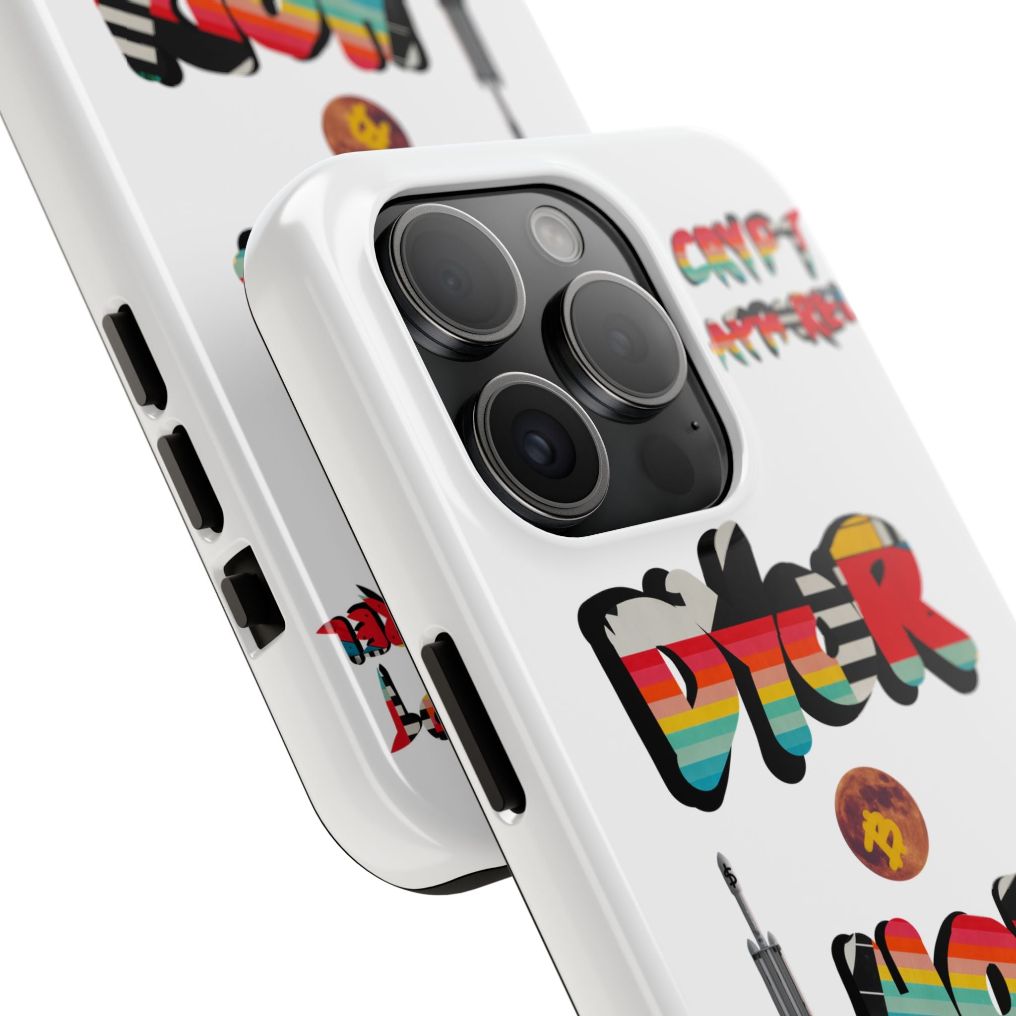 Urban Jungle Tough Phone Case — Crypt Apparel Collage Protective Cover