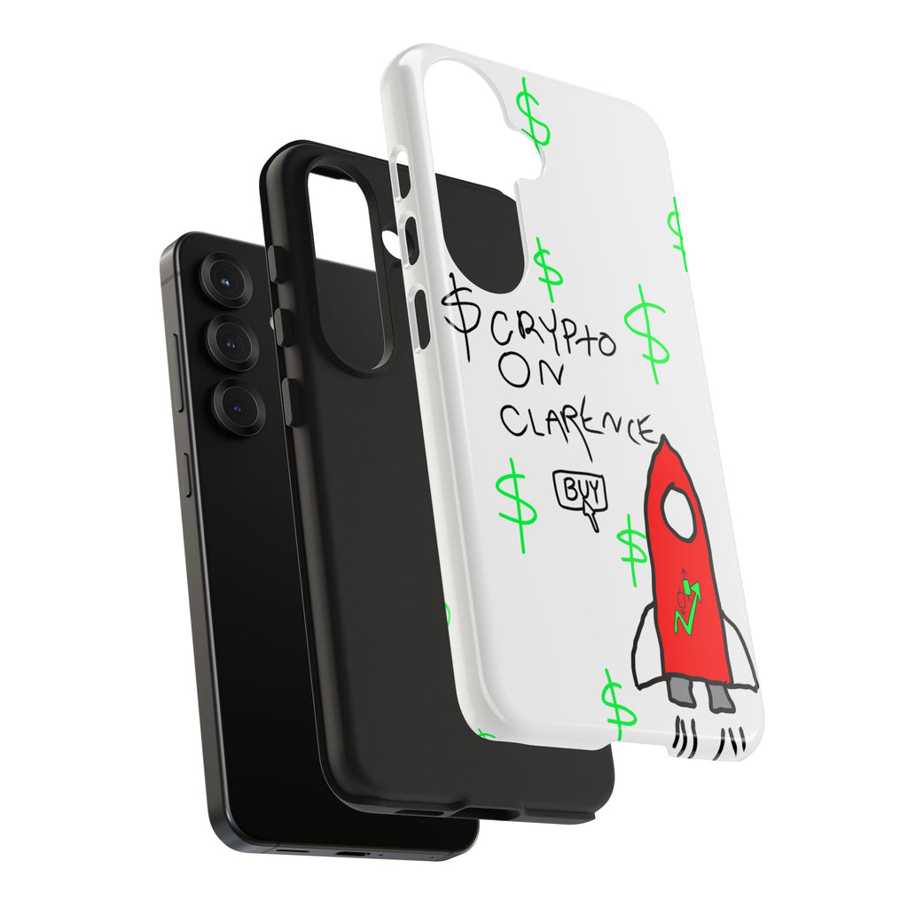 Crypto On Clarence Phone Case — Crypt Apparel Degen Design