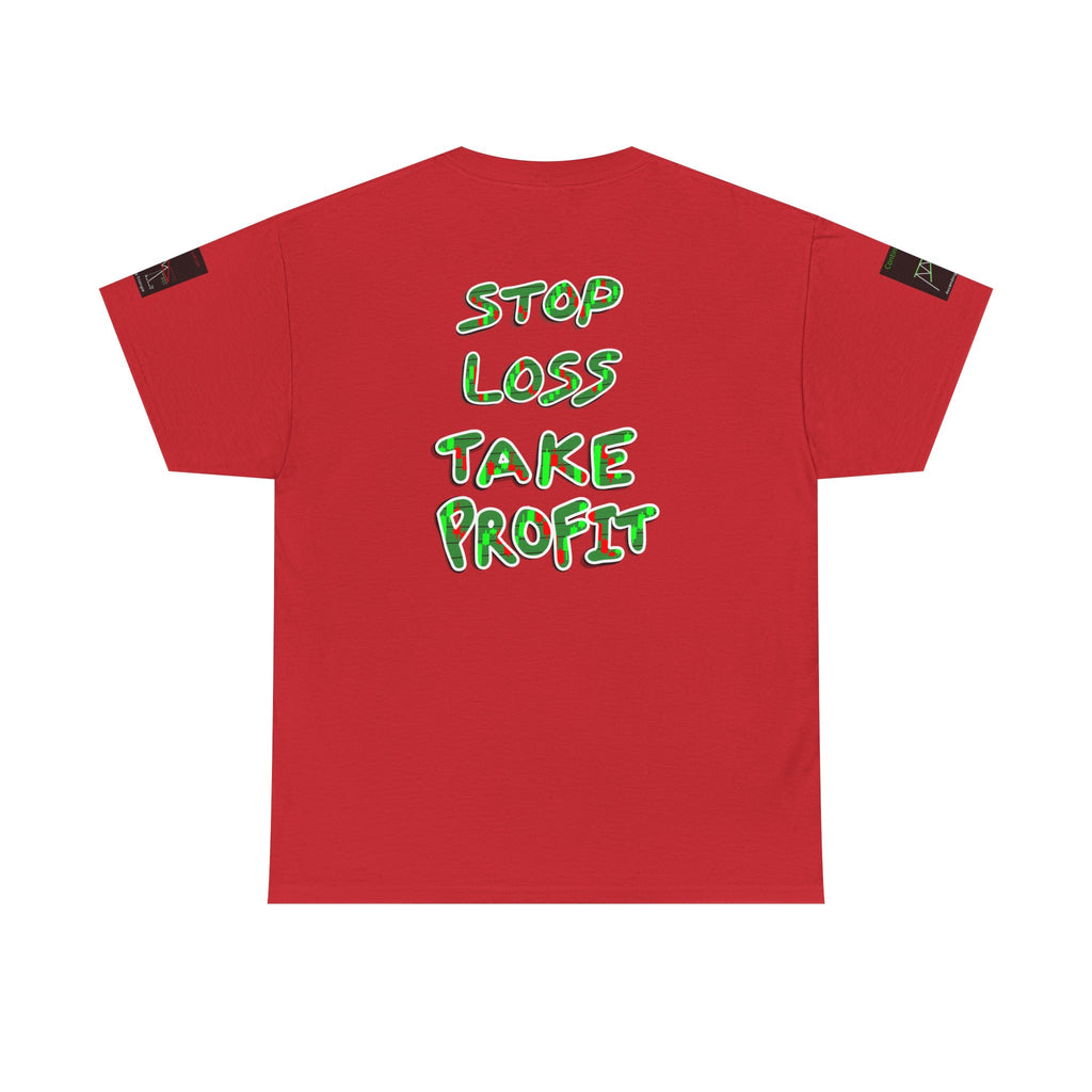 Charted Tee — "Crypt Apparel" Trading Chart Shirt