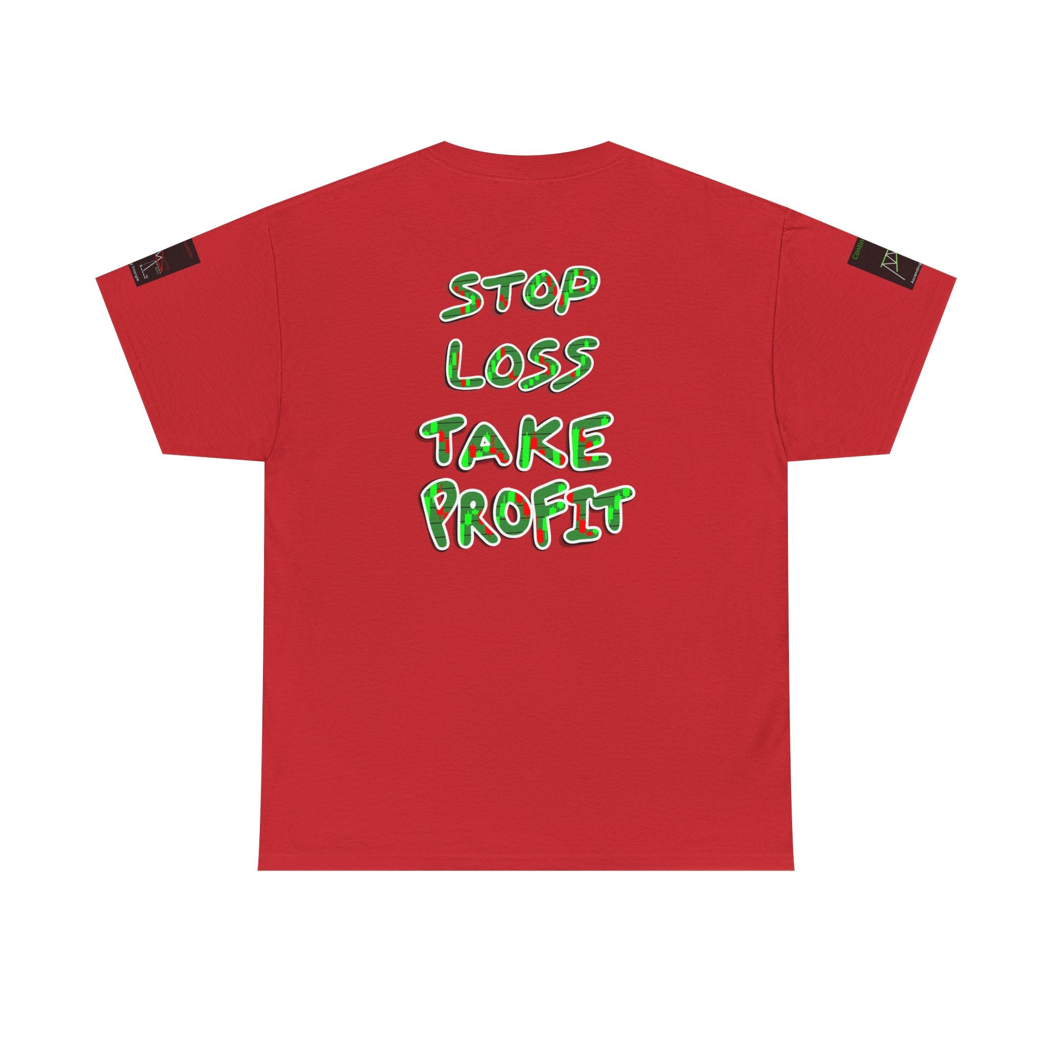 Charted Tee — "Crypt Apparel" Trading Chart Shirt