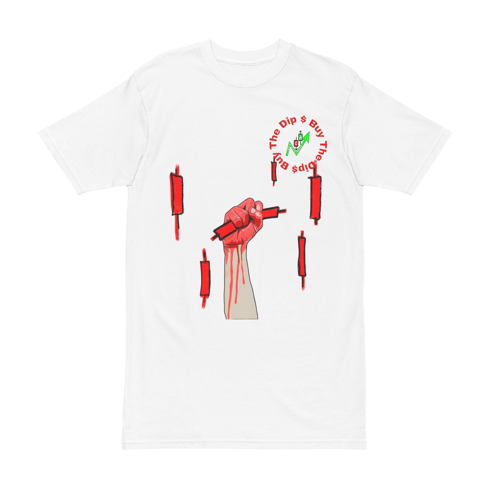Catching Daggers crypto trading design by Crypt Apparel