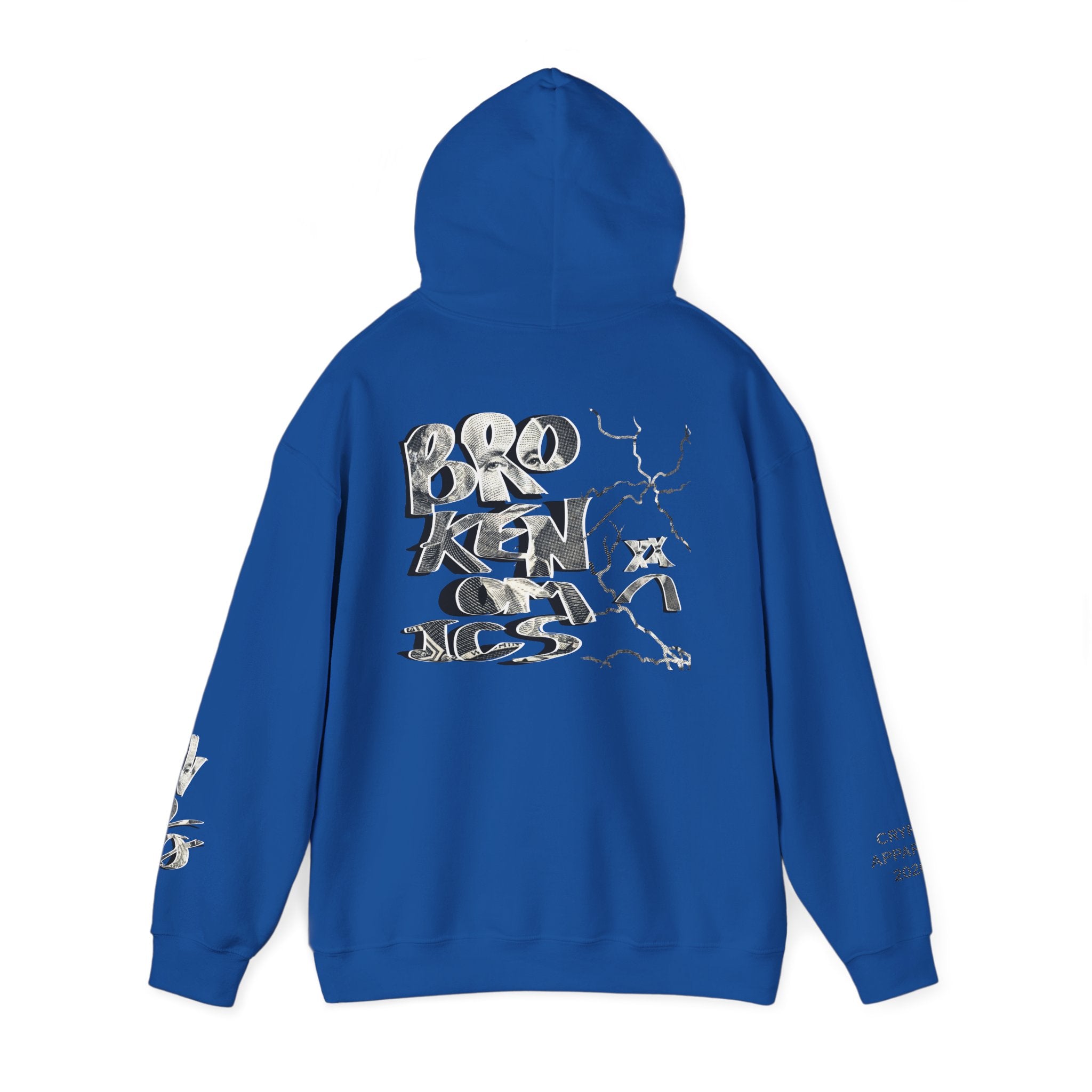 Brokenomics Crypto Hoodie — Straight to Zero trading sweatshirt "Crypt Apparel"