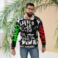 Trench Life Graffiti Hoodie | Crypt Apparel All-Over Print Crypto Inspired Streetwear