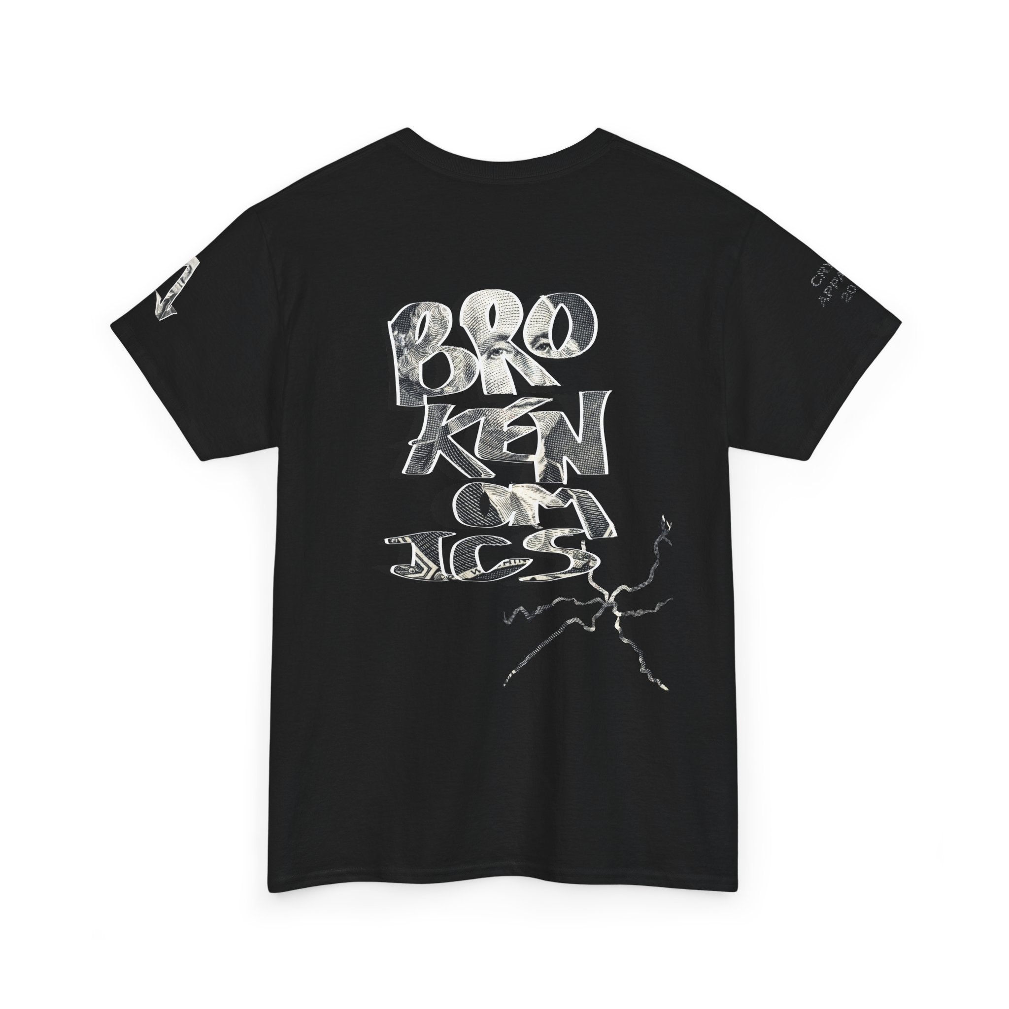 Brokenomics Crypto Graphic Tee — Straight to Zero trading tee "Crypt Apparel"