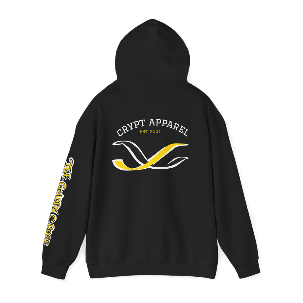 Golden Cross Bull Market Hoodie — Crypto Apparel 'The Golden Cross' Streetwear Hoodie