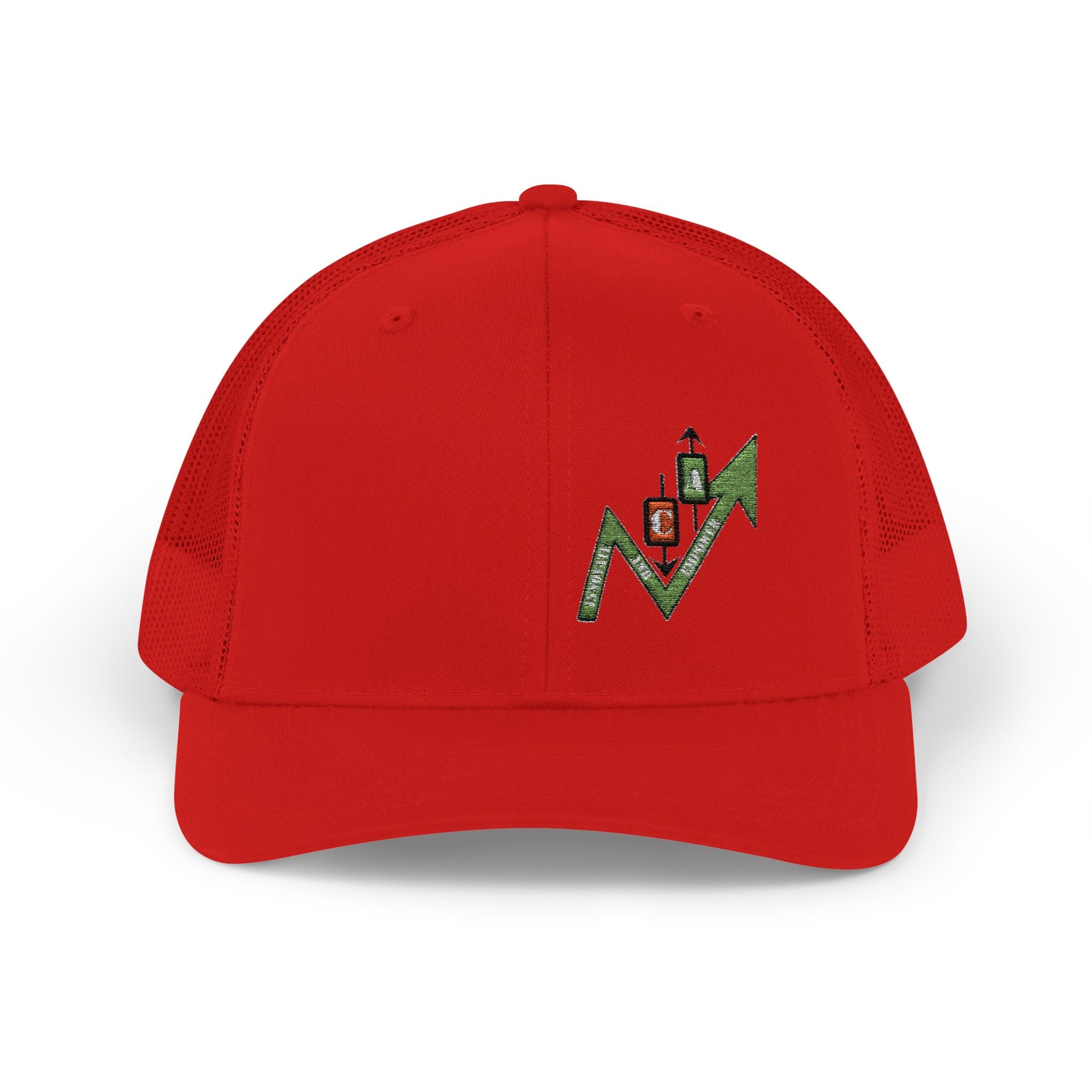 Crypt Apparel Arrow Logo Snapback Cap – Stock Market Trader Trucker Hat