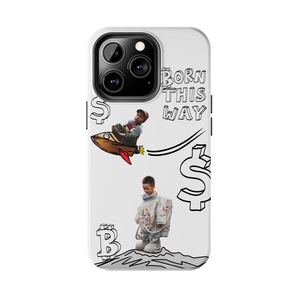 Born This Way Phone Case — "Crypt Apparel" Crypto Protective Case