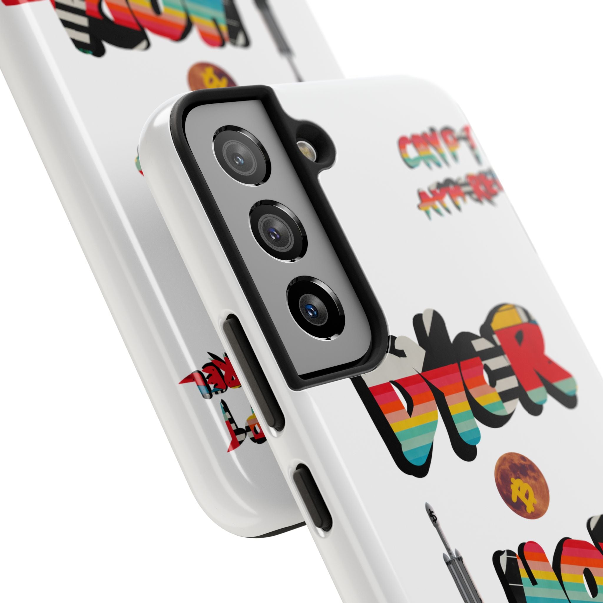 Urban Jungle Tough Phone Case — Crypt Apparel Collage Protective Cover