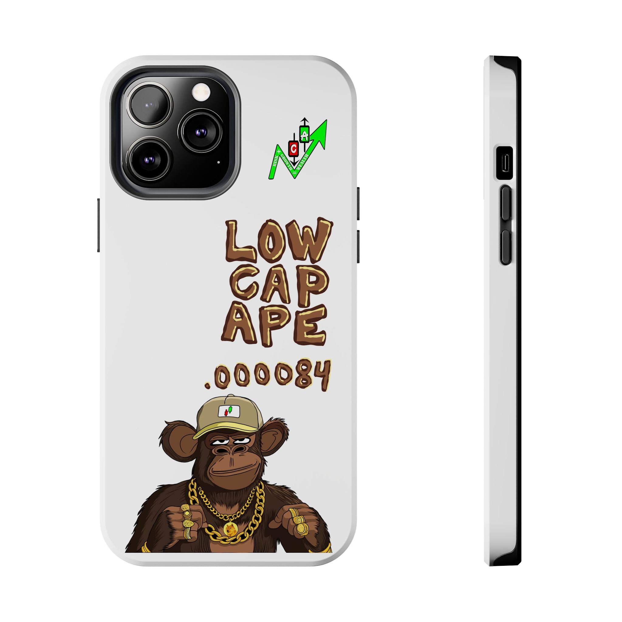 Low Cap Ape Phone Case — Crypto Ape Tough Phone Cover