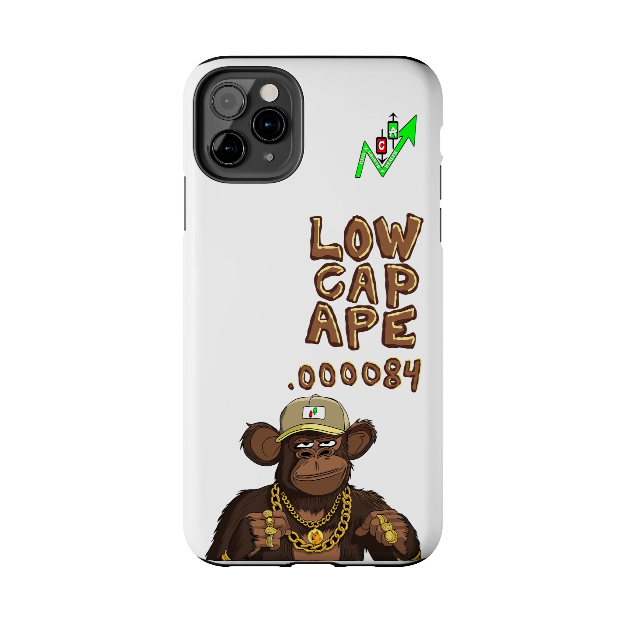 Low Cap Ape Phone Case — Crypto Ape Tough Phone Cover