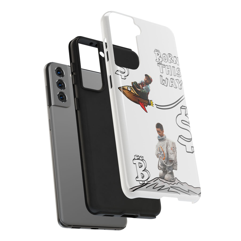 Born This Way Phone Case — "Crypt Apparel" Crypto Protective Case