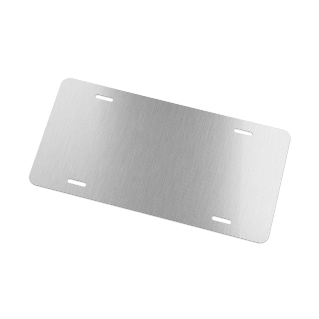 CA 100 DYOR Vanity Plate Metal Sign — Crypt Apparel Retro License Plate Wall Decor