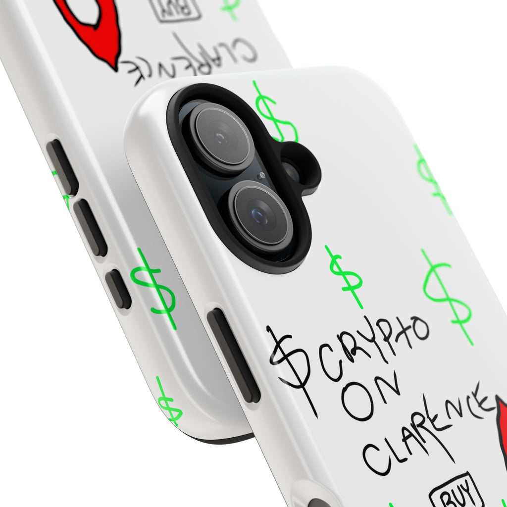Crypto On Clarence Phone Case — Crypt Apparel Degen Design