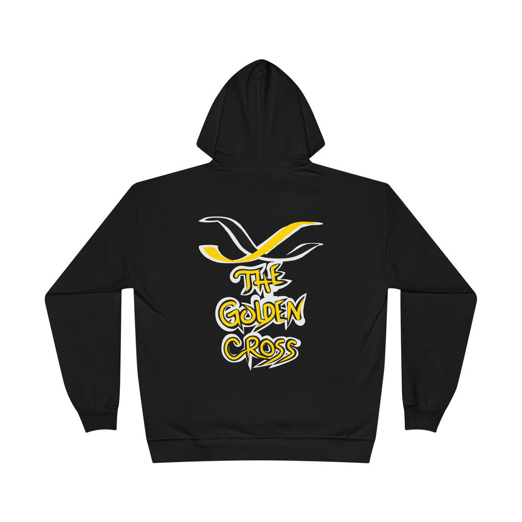 Golden Cross Bull Market Hoodie — 'Crypt Apparel' Crypto Trading Graphic Pullover