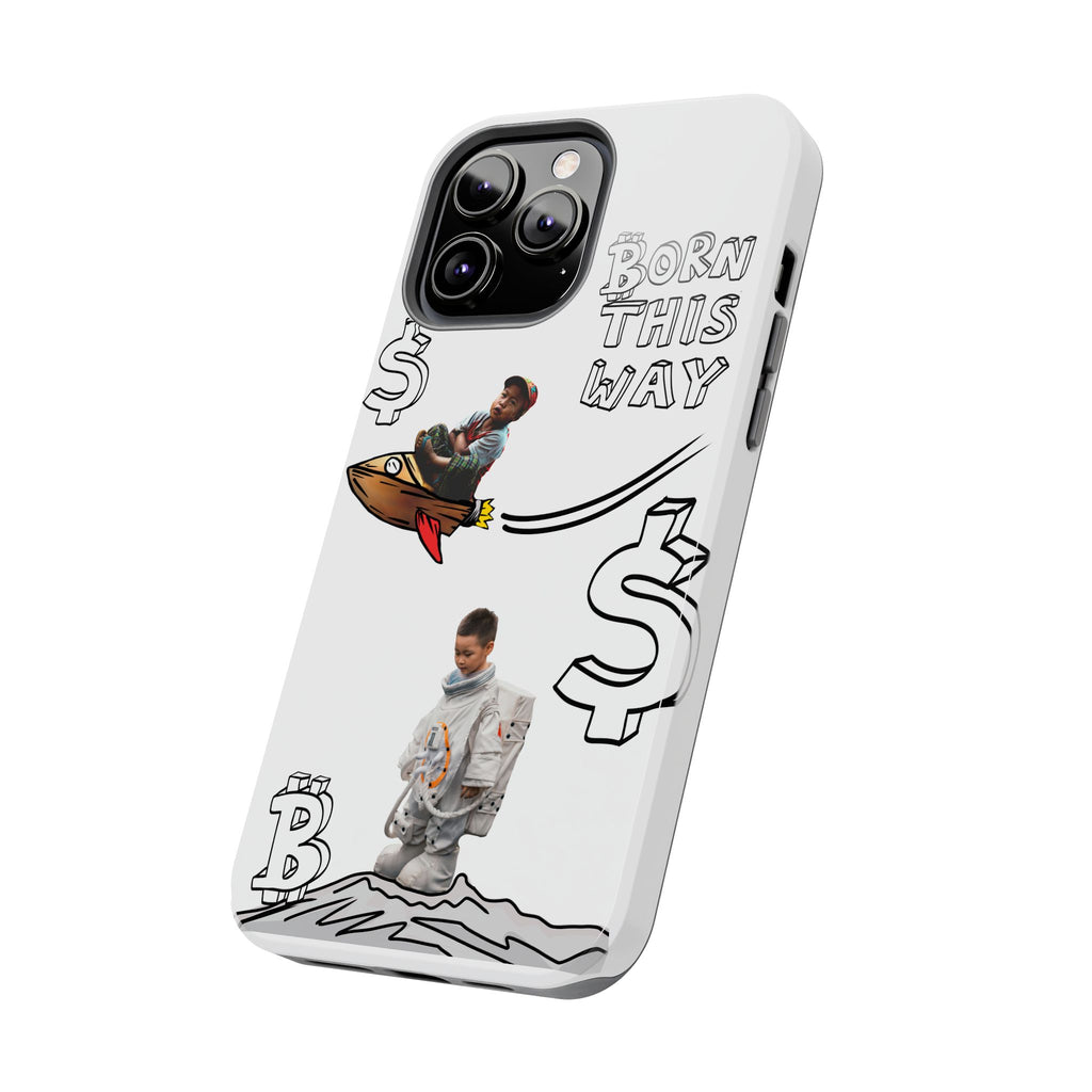 Born This Way Phone Case — "Crypt Apparel" Crypto Protective Case