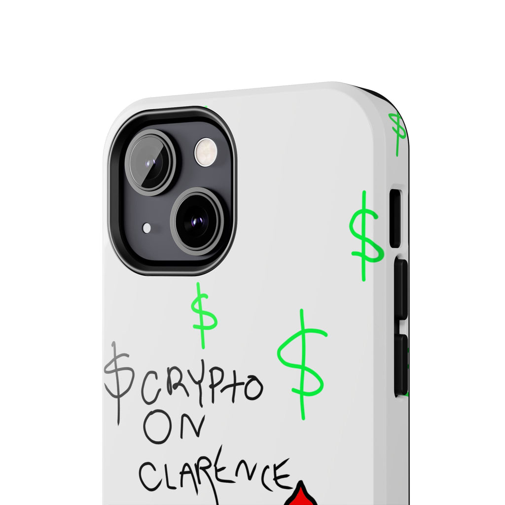 Crypto On Clarence Phone Case — Crypt Apparel Degen Design