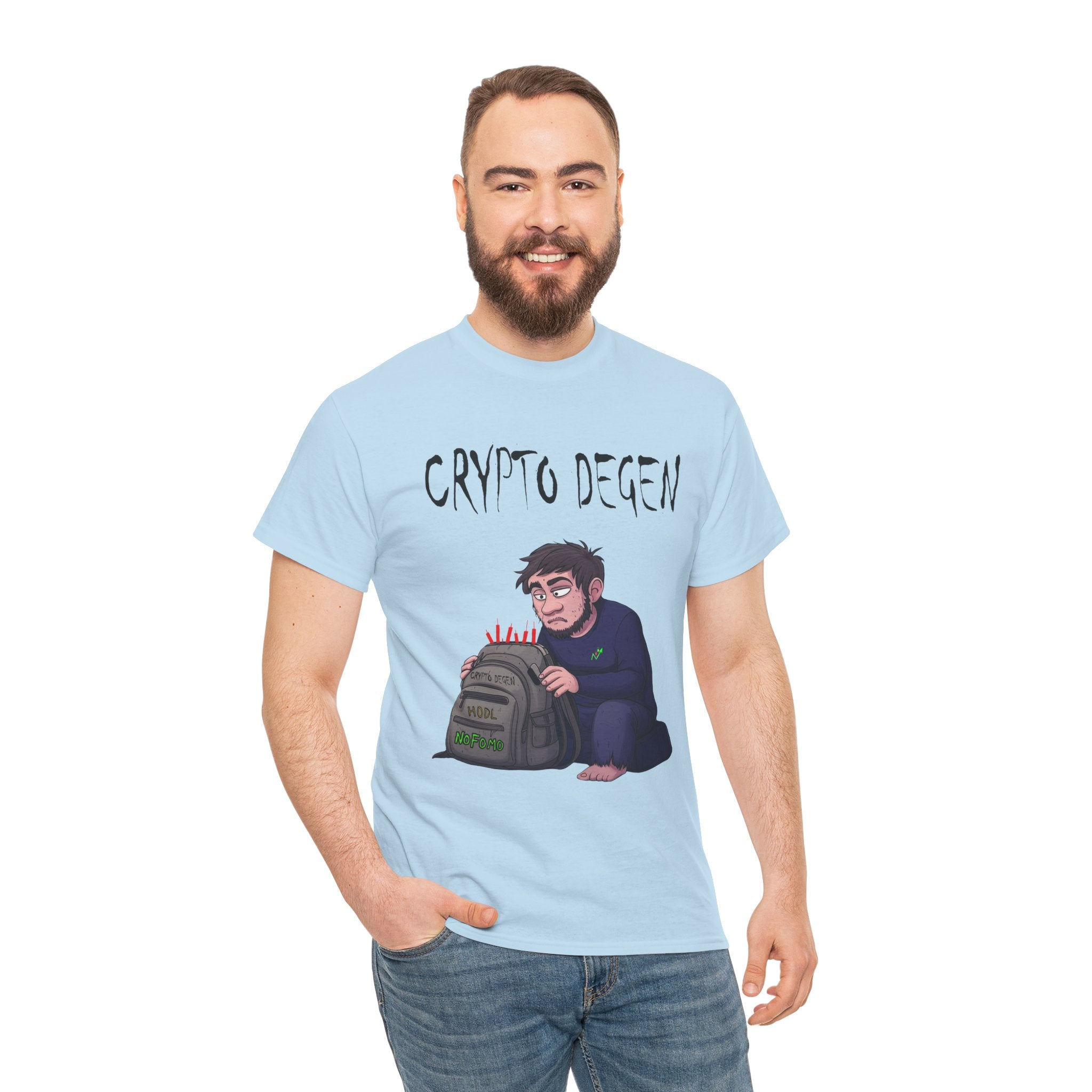 Crypto Degen T-Shirt — Crypt Apparel Graphic Tee