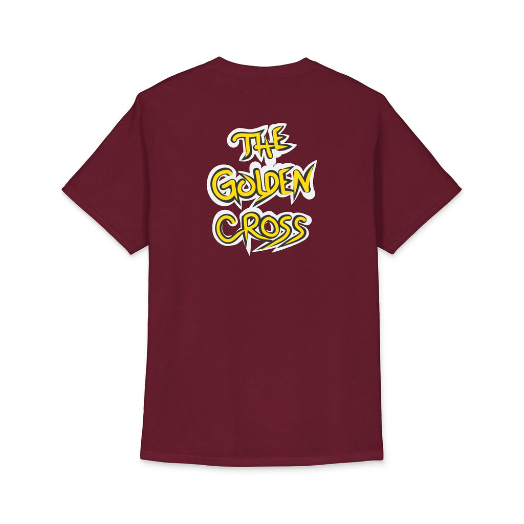 Golden Cross Bull Market T-Shirt — "Crypt Apparel" Crypto Trading/ Stock Trading Tee