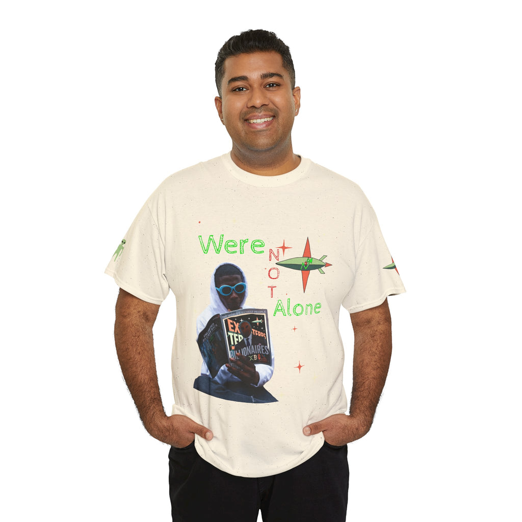 Extra Terrestrial Traders Crypto Graphic Tee — Retro Alien Poster Shirt