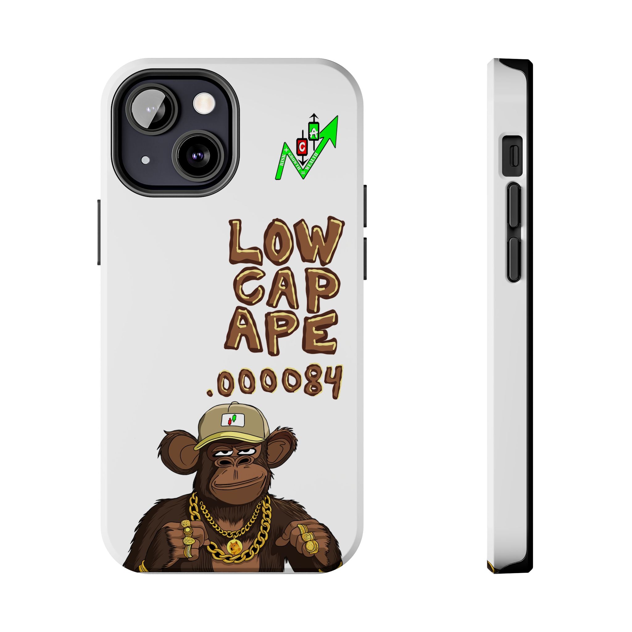 Low Cap Ape Phone Case — Crypto Ape Tough Phone Cover