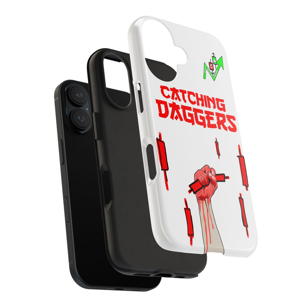 Catching Daggers Tough Phone Case — Crypt Apparel Graphic Protective Cover