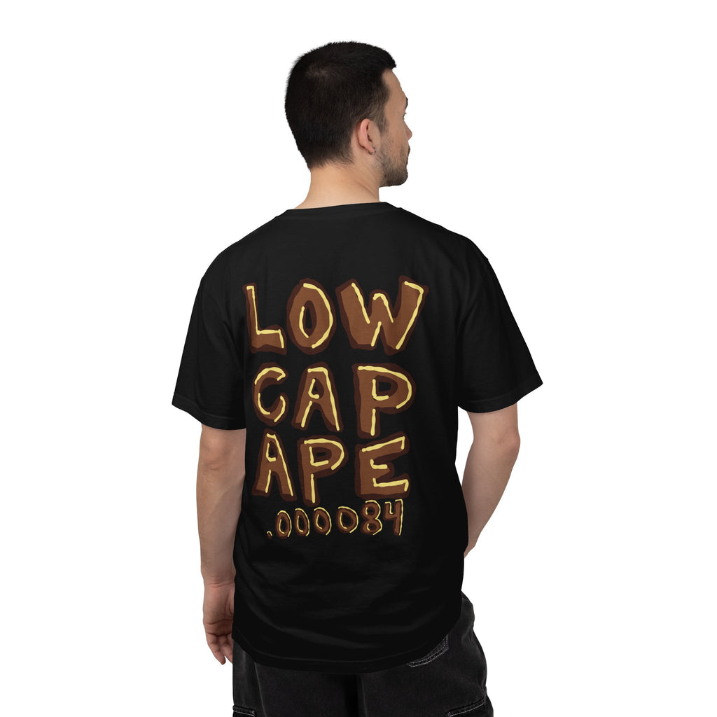 'Low Cap Ape' Graphic T-Shirt — Crypt Apparel Crypto Streetwear