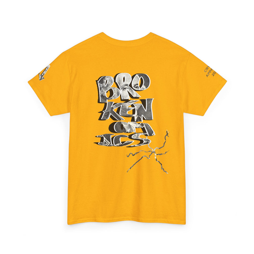 Brokenomics Crypto Graphic Tee — Straight to Zero trading tee "Crypt Apparel"