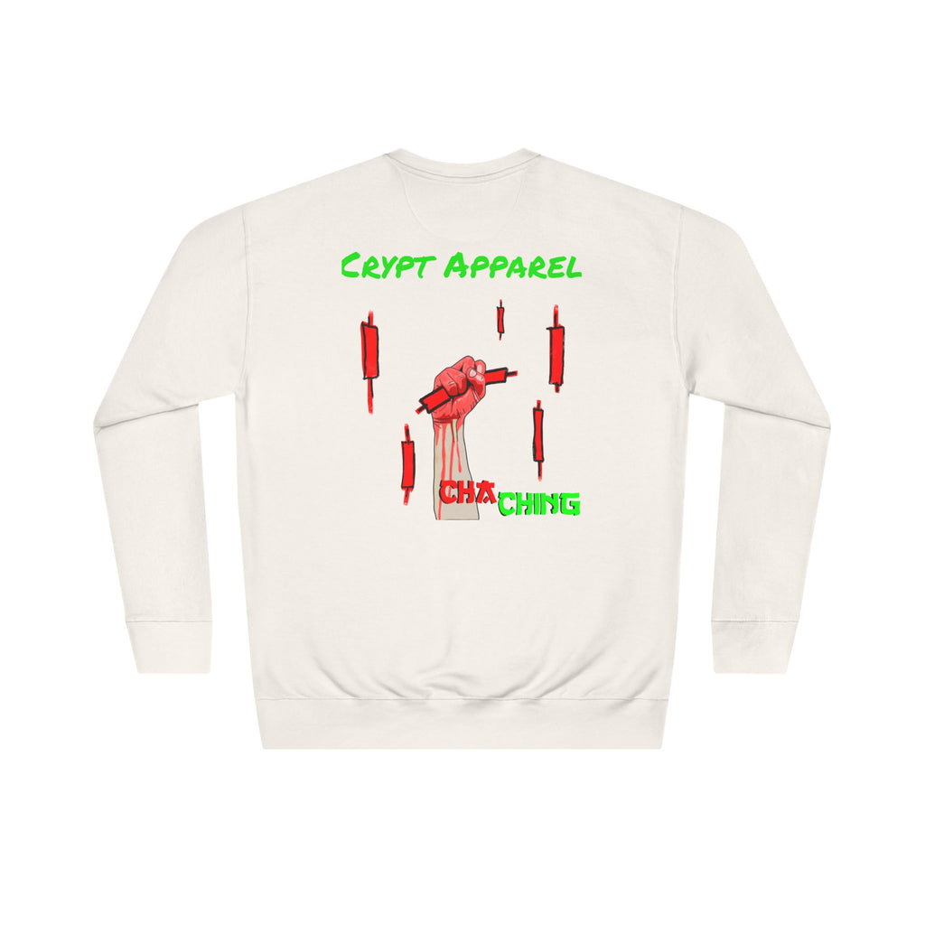 Catching Daggers Crewneck Sweatshirt — Crypt Apparel Cha-Ching Design